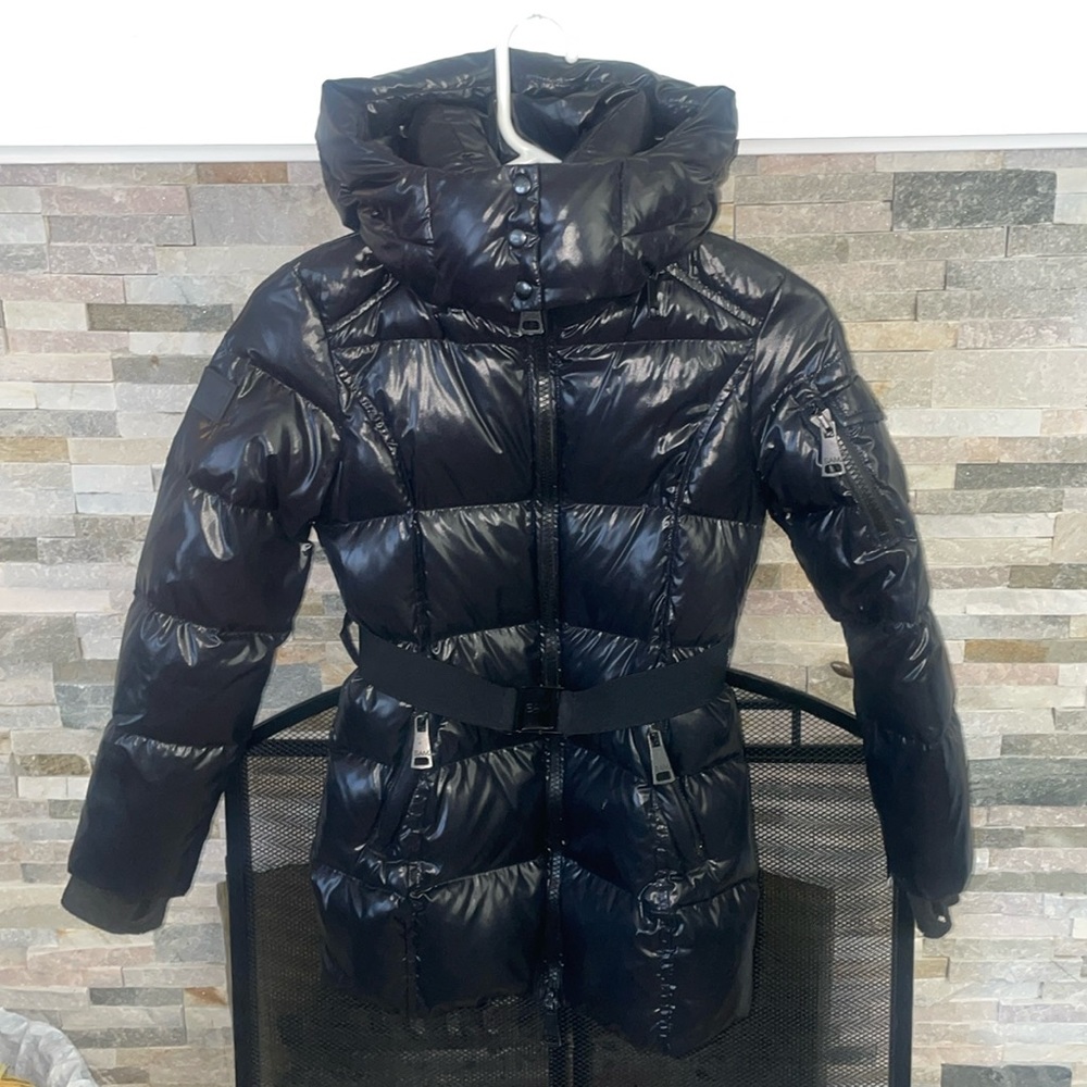 Sam Girls Black Soho Coat - Picture 5 of 17